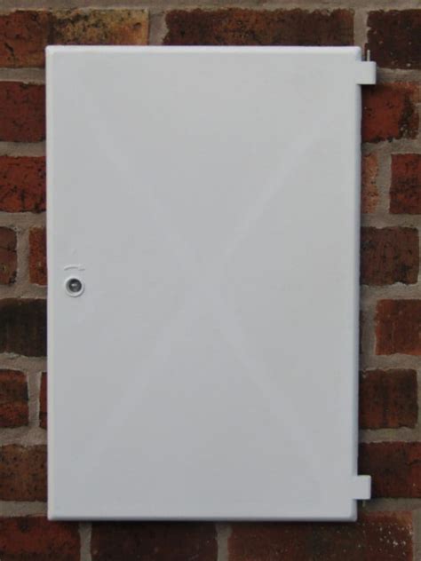 electrical box door remodeling|electric meter door replacement screwfix.